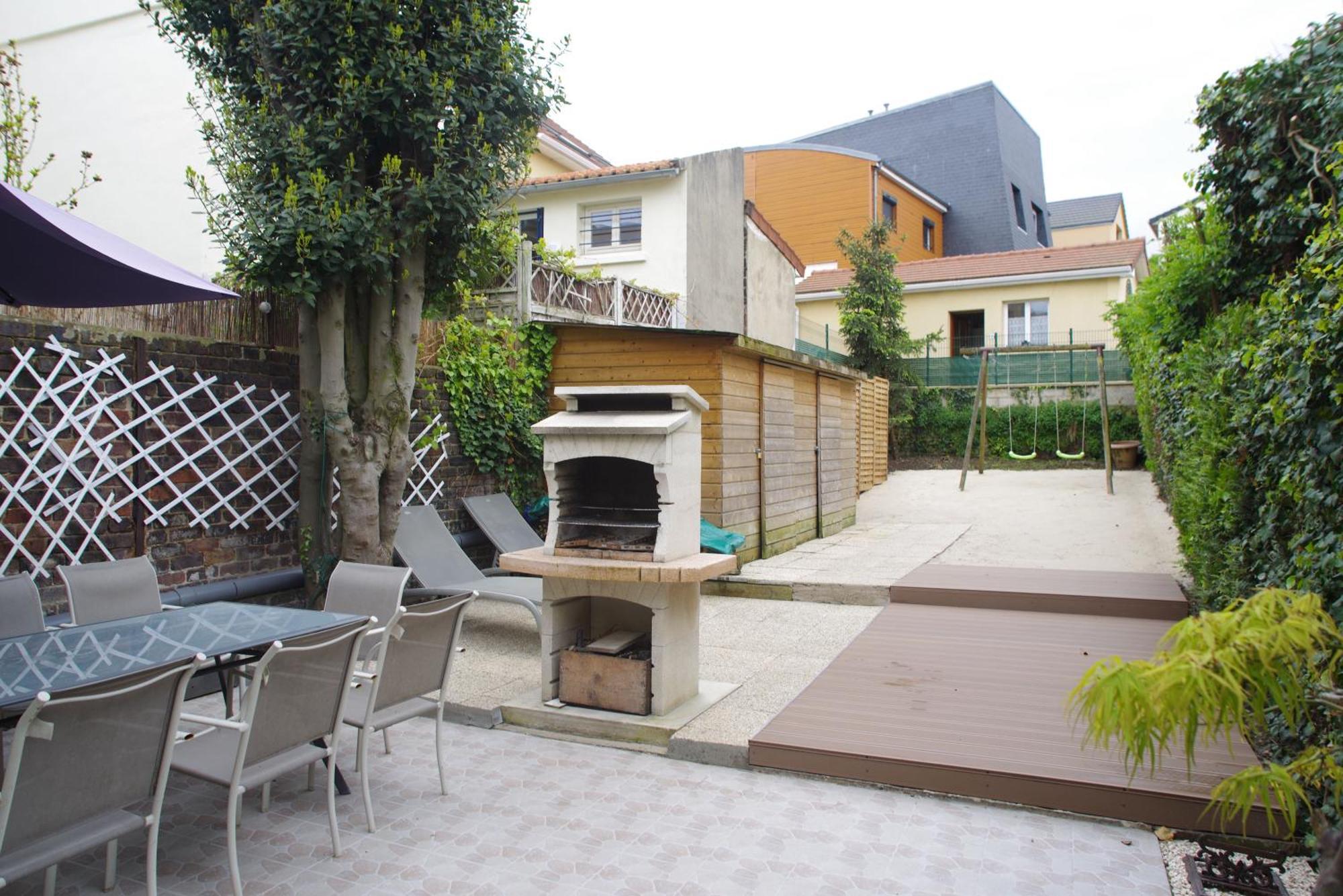 Maison de charme au pied du Mont Valérien Nanterre Exterior foto